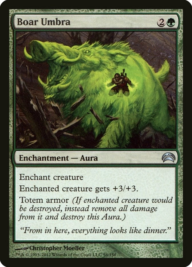 Boar Umbra (58) [PC2] - MTG Single