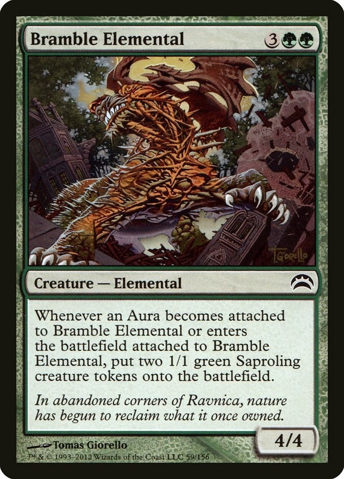 Bramble Elemental (59) [PC2] - MTG Single