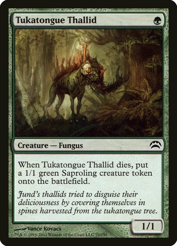 Tukatongue Thallid (79) [PC2] - MTG Single