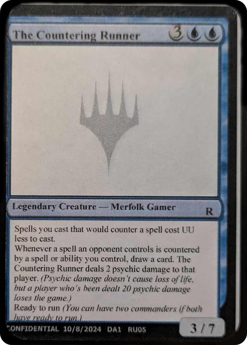 The Countering Runner - MTG Single