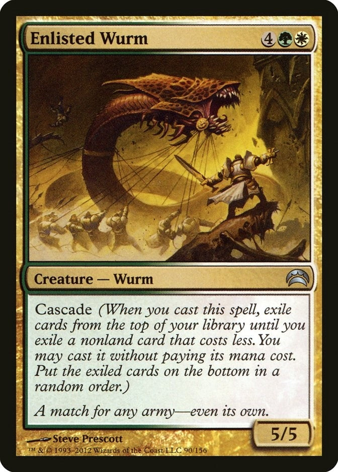 Enlisted Wurm (90) [PC2] - MTG Single