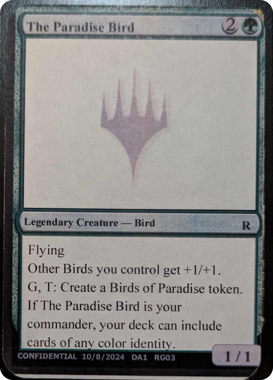 The Paradise Bird - MTG Single