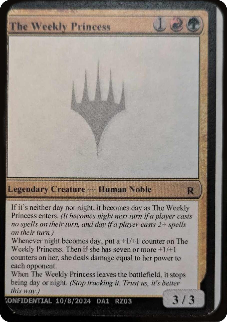 The Weekly Princess - MTG Single