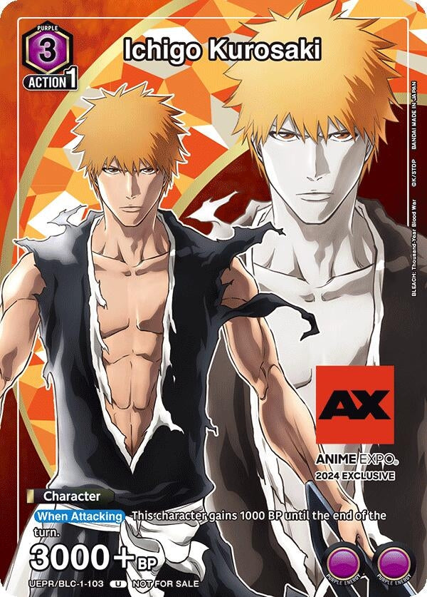 Ichigo Kurosaki (Anime Expo 2024) (1103) [UEPR] - Union Arena Single