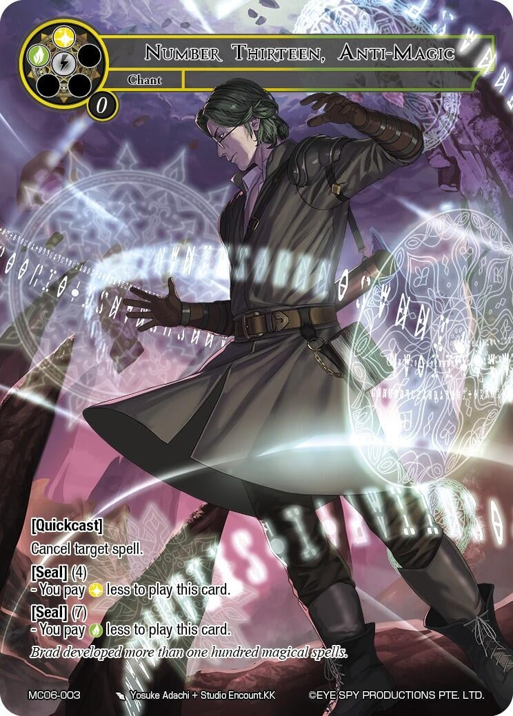 Number Thirteen Anti-Magic (6003) [MC06] - Force of Will Single