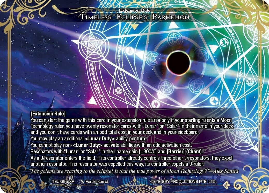 Timeless Eclipse’s Parhelion [TEU] - Force of Will Single