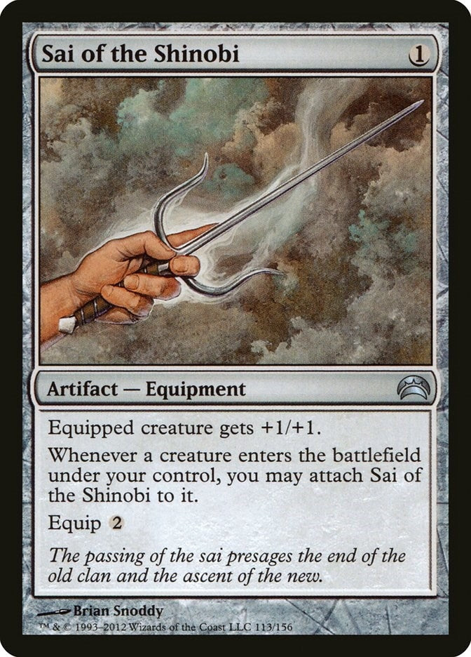 Sai of the Shinobi (113) [PC2] - MTG Single