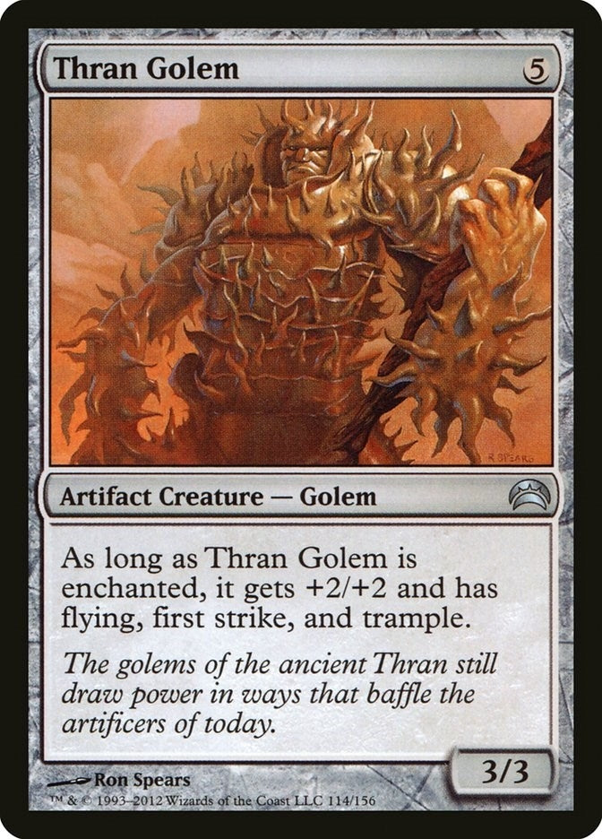Thran Golem (114) [PC2] - MTG Single