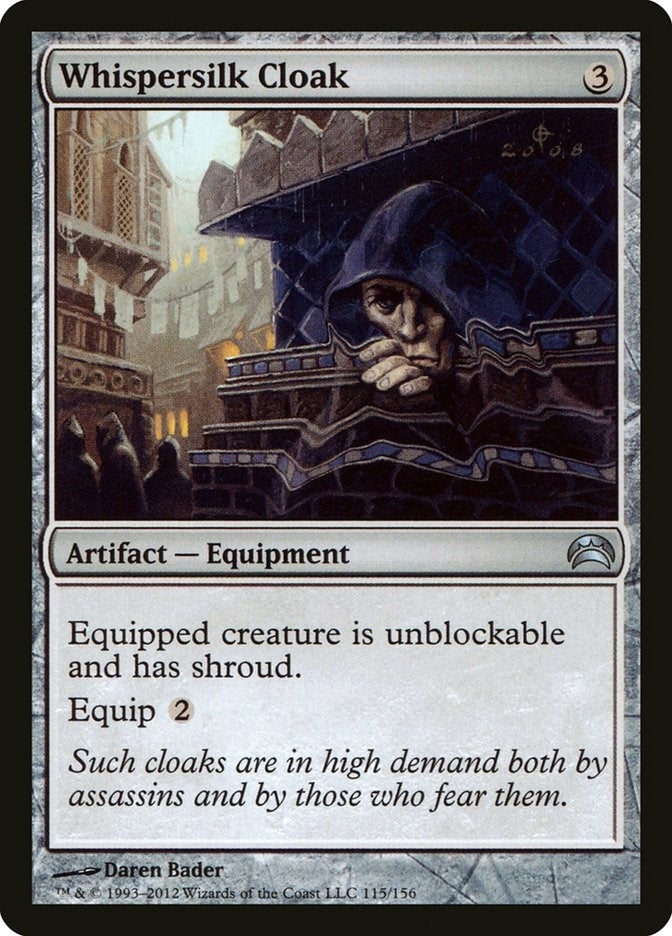 Whispersilk Cloak (115) [PC2] - MTG Single