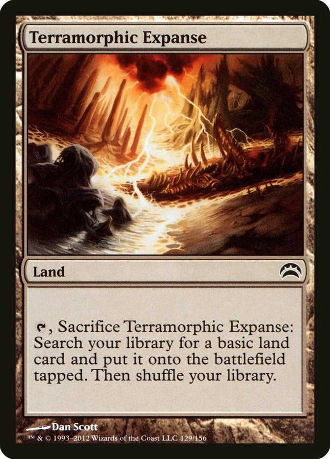 Terramorphic Expanse (129) [PC2] - MTG Single