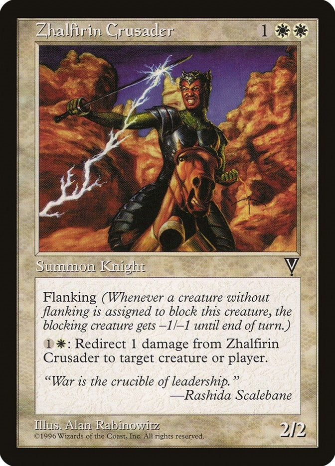 Zhalfirin Crusader [VIS] - MTG Single