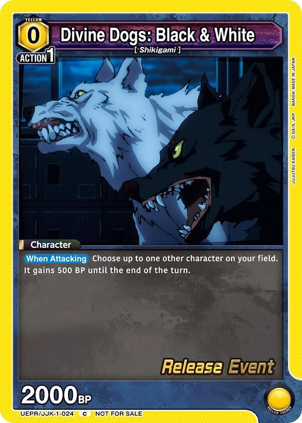 Divine Dogs: Black & White (31024) [UE03BT_RE] - Union Arena Single