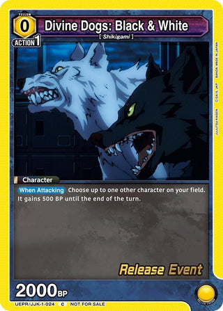 Divine Dogs: Black & White (31024) [UE03BT_RE] - Union Arena Single