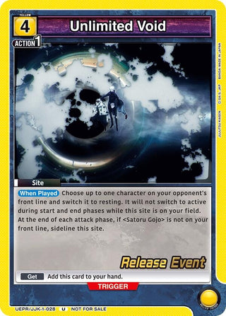 Unlimited Void (31028) [UE03BT_RE] - Union Arena Single