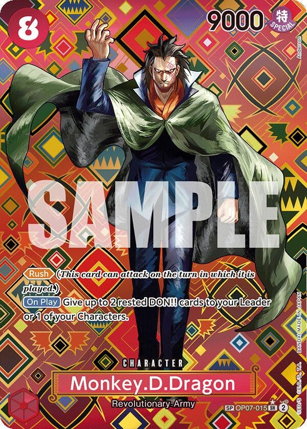 Monkey.D.Dragon (SP) (7015) (OP09) - One Piece Card Game Single