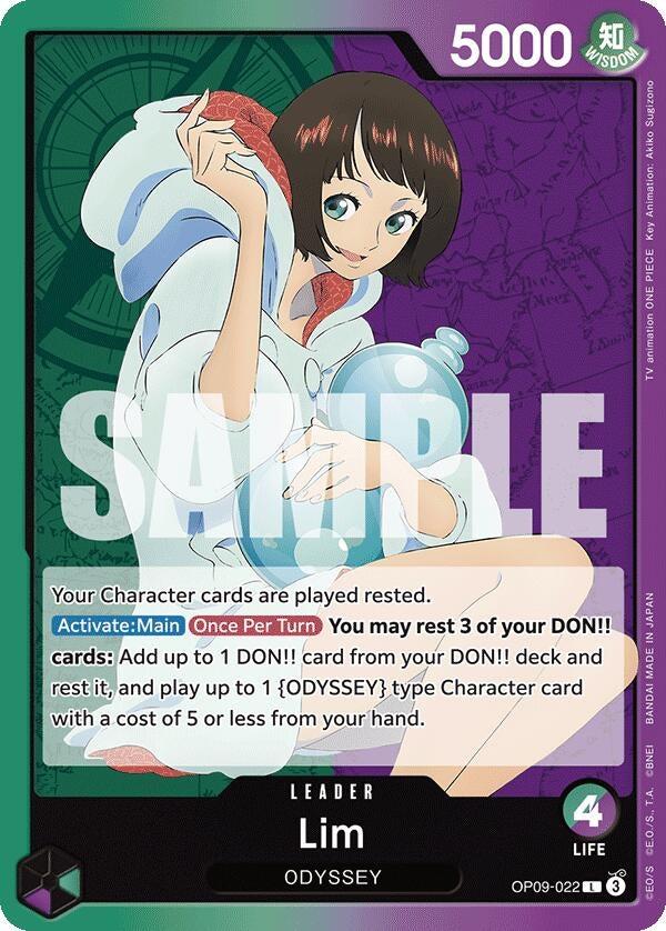 Lim (022) (9022) (OP09) - One Piece Card Game Single