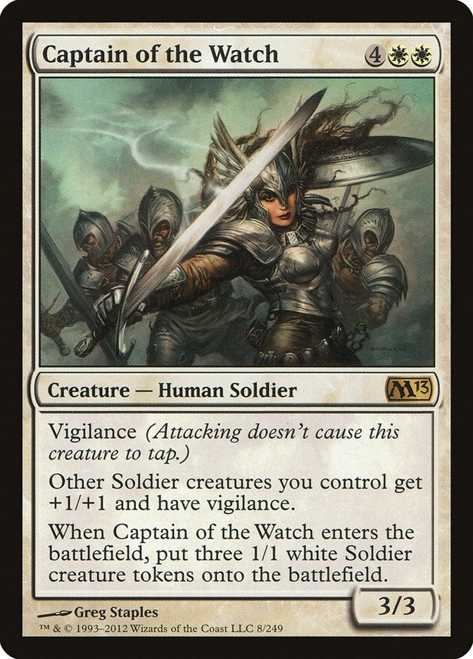 Captain of the Watch (8) [M13] - MTG Single