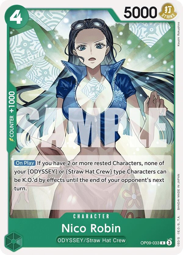 Nico Robin (033) (OP09-033) [Emperors in the New World] - One Piece Single
