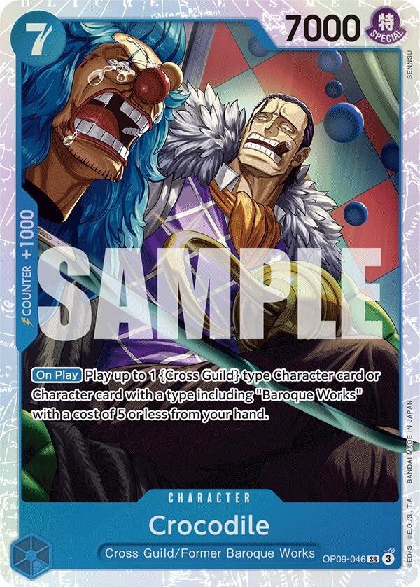 Crocodile (046) (9046) (OP09) - One Piece Card Game Single