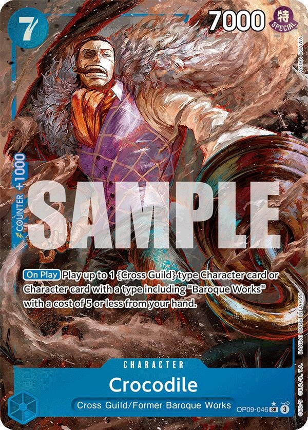 Crocodile (046) (Parallel) (9046) (OP09) - One Piece Card Game Single