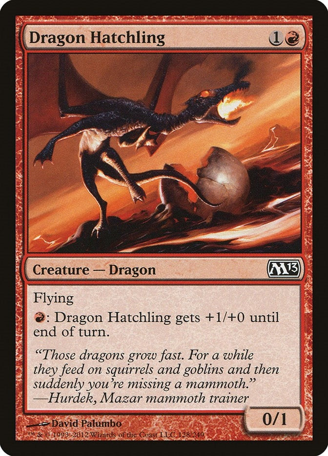 Dragon Hatchling (128) [M13] - MTG Single