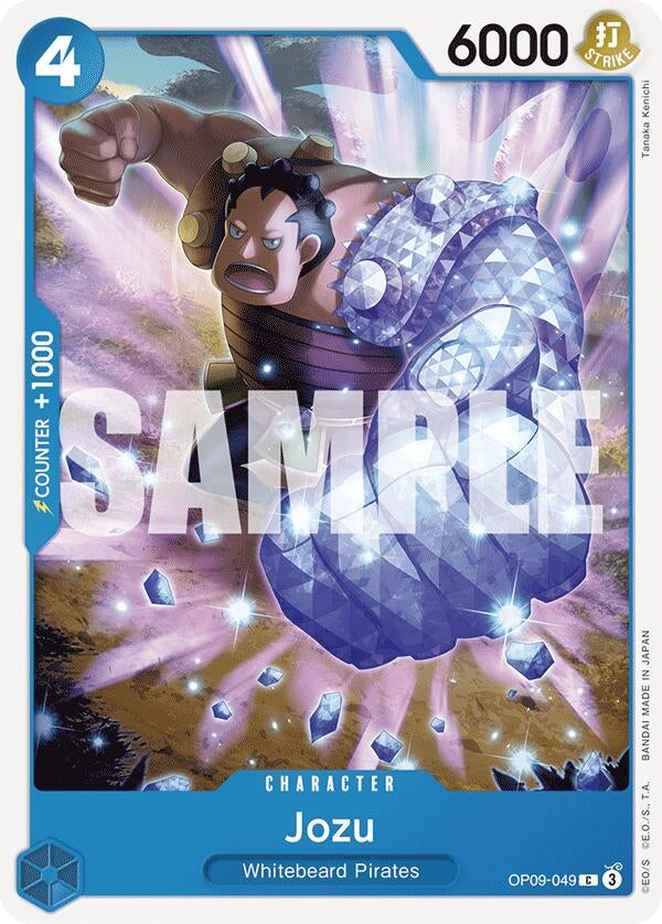 Jozu (OP09-049) (OP09) - One Piece Card Game Single