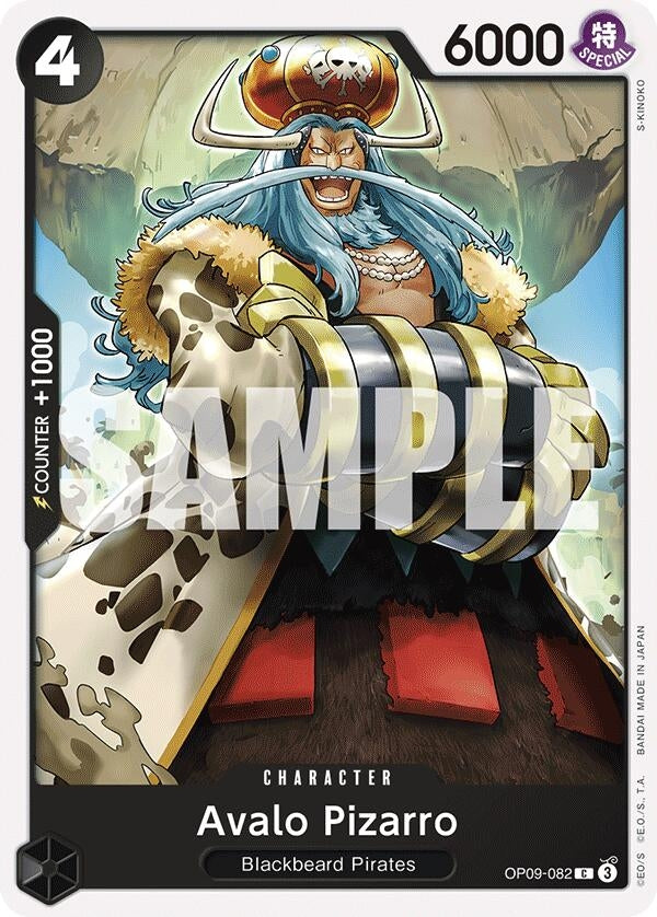 Avalo Pizarro (OP09-082) (OP09) - One Piece Card Game Single