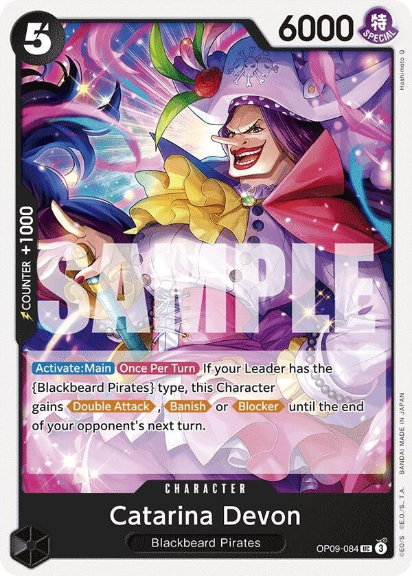 Catarina Devon (OP09-084) (OP09) - One Piece Card Game Single