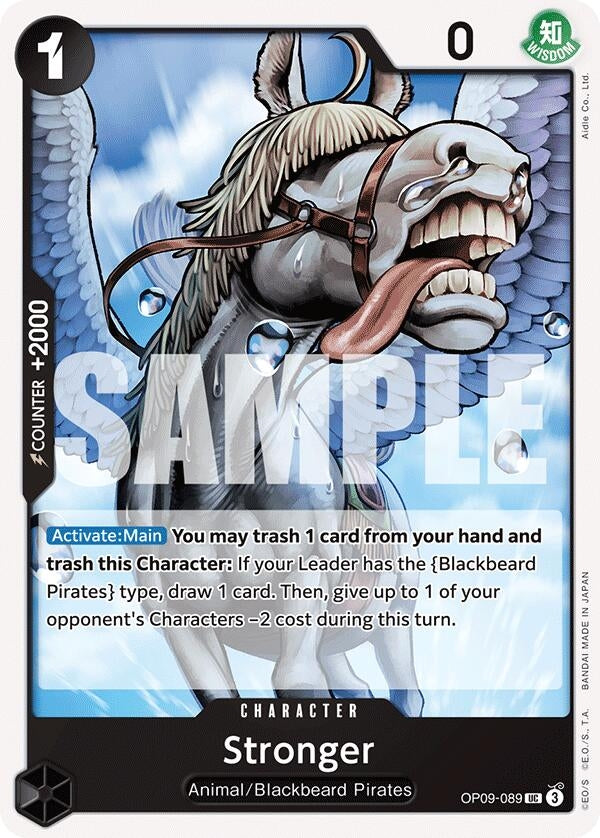 Stronger (OP09-089) (OP09) - One Piece Card Game Single
