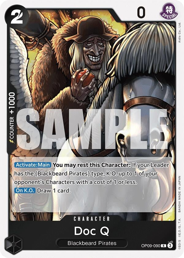 Doc Q (OP09-090) (OP09) - One Piece Card Game Single