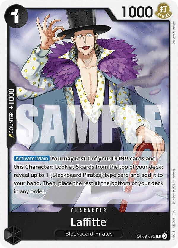 Laffitte (OP09-095) (OP09) - One Piece Card Game Single