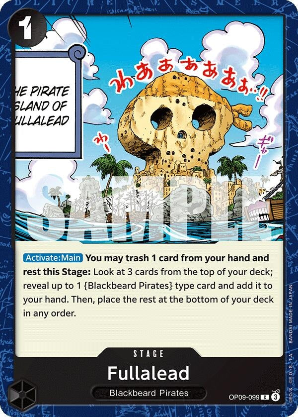 Fullalead (OP09-099) (OP09) - One Piece Card Game Single