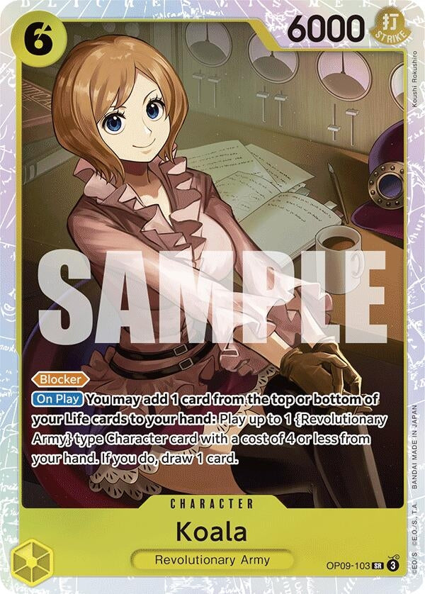Koala (9103) (OP09) - One Piece Card Game Single