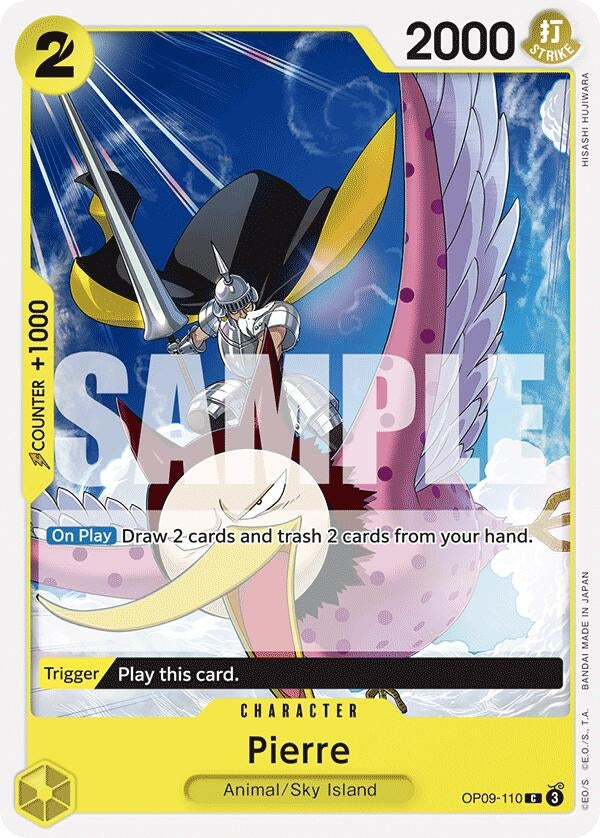 Pierre (OP09-110) (OP09) - One Piece Card Game Single