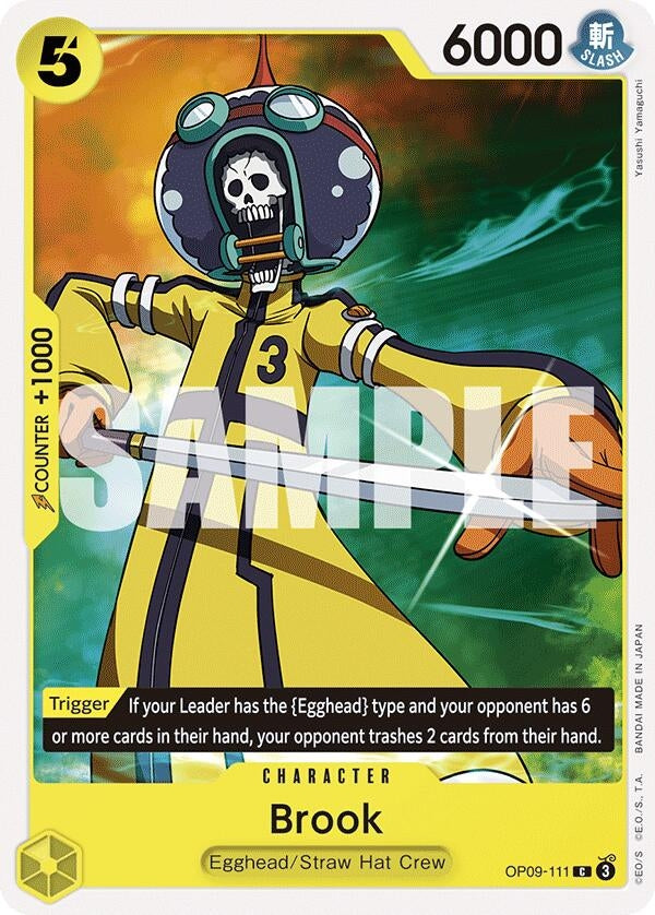 Brook (111) (OP09-111) (OP09) - One Piece Card Game Single