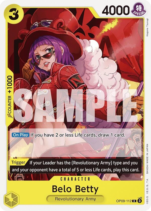 Belo Betty (OP09-112) (OP09) - One Piece Card Game Single