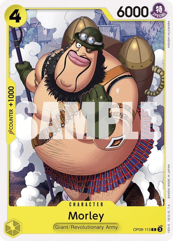 Morley (OP09-113) (OP09) - One Piece Card Game Single