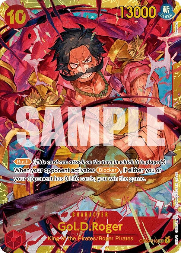 Gol.D.Roger (9118) (OP09) - One Piece Card Game Single