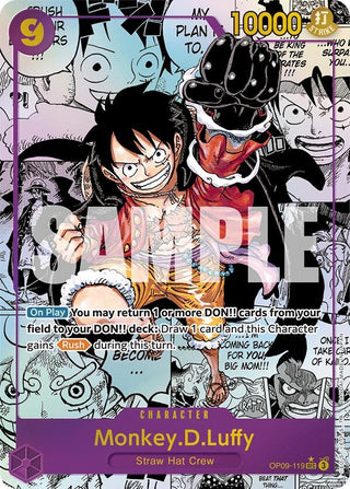 Monkey.D.Luffy (119) (Parallel) (9119) (OP09) - One Piece Card Game Single