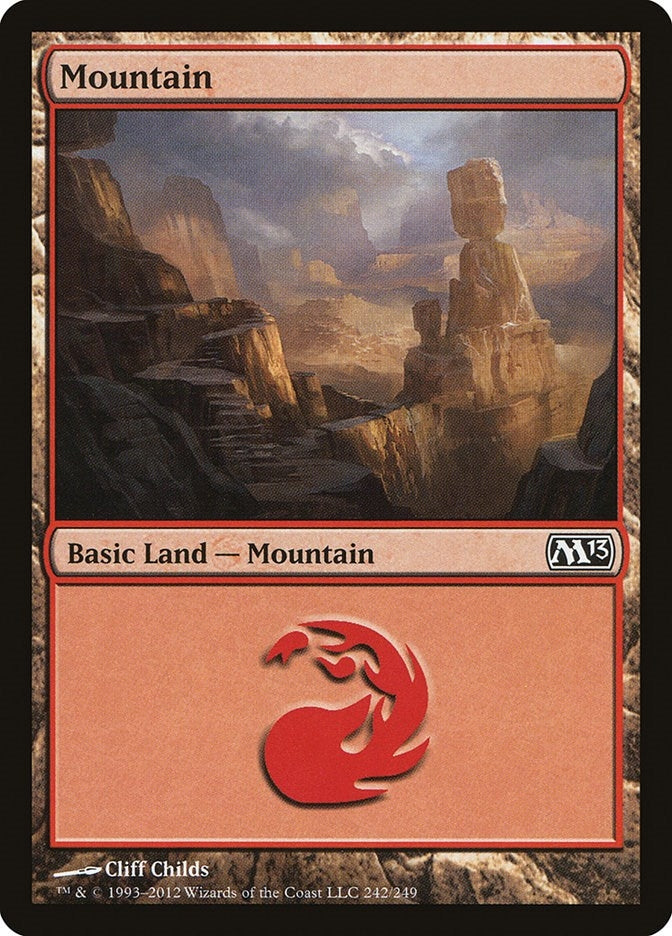 Mountain (242) (242) [M13] - MTG Single