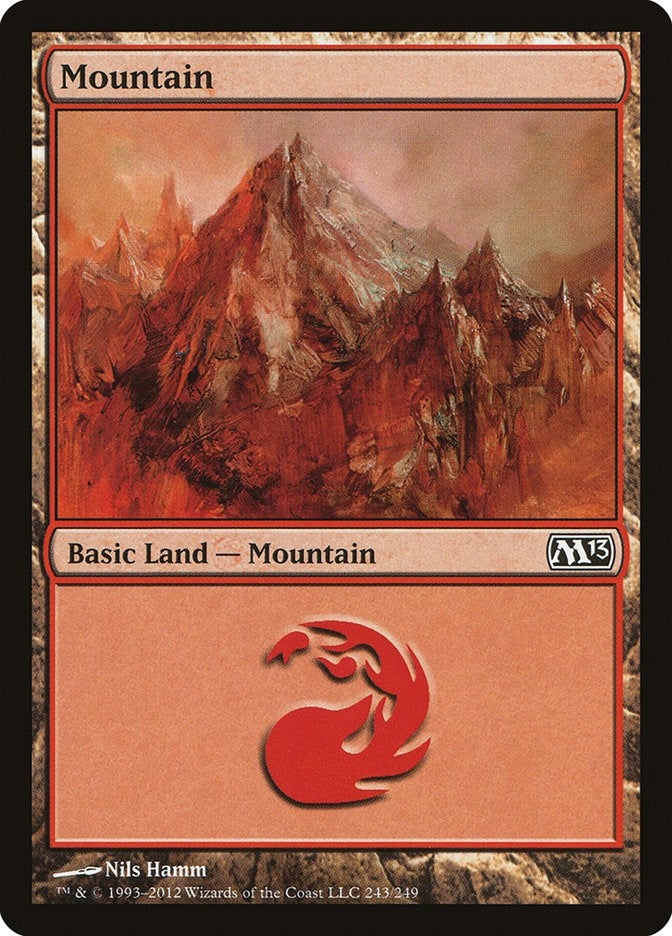 Mountain (243) (243) [M13] - MTG Single