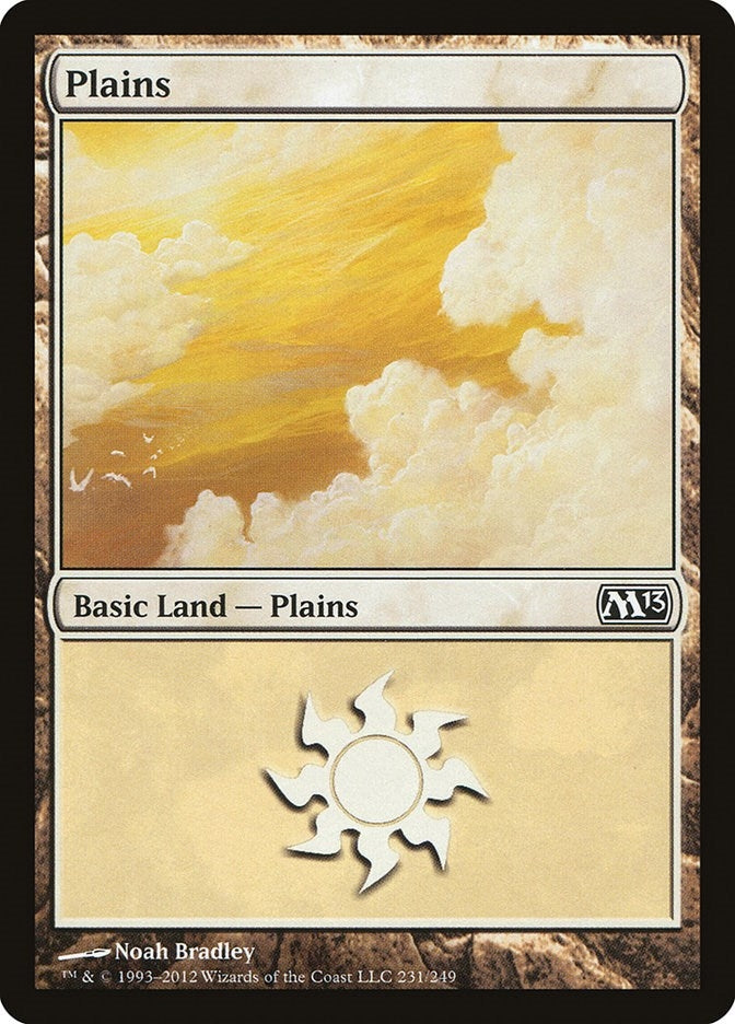 Plains (231) (231) [M13] - MTG Single