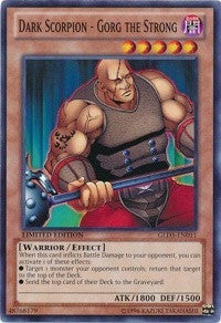 Dark Scorpion - Gorg the Strong (5011) (GLD5) - YuGiOh Single