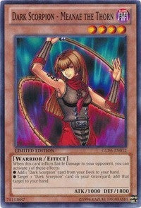 Dark Scorpion - Meanae the Thorn (5012) (GLD5) - YuGiOh Single