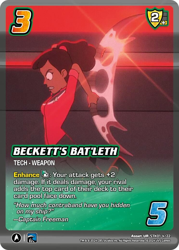 Beckett’s Bat’leth (1422) - UniVersus Single