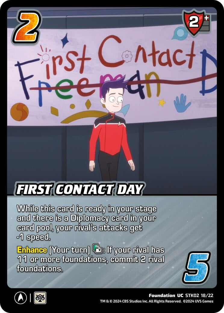 First Contact Day (21822) - UniVersus Single
