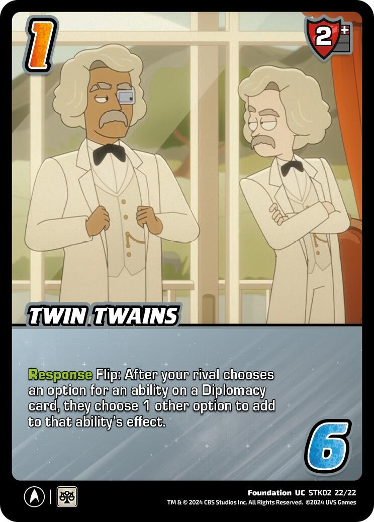 Twin Twains (22222) - UniVersus Single