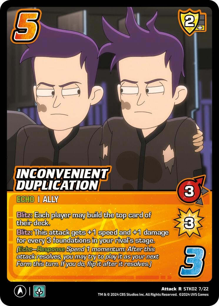 Inconvenient Duplication (2722) - UniVersus Single