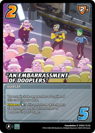 ’An Embarrassment of Dooplers’ (31322) - UniVersus Single