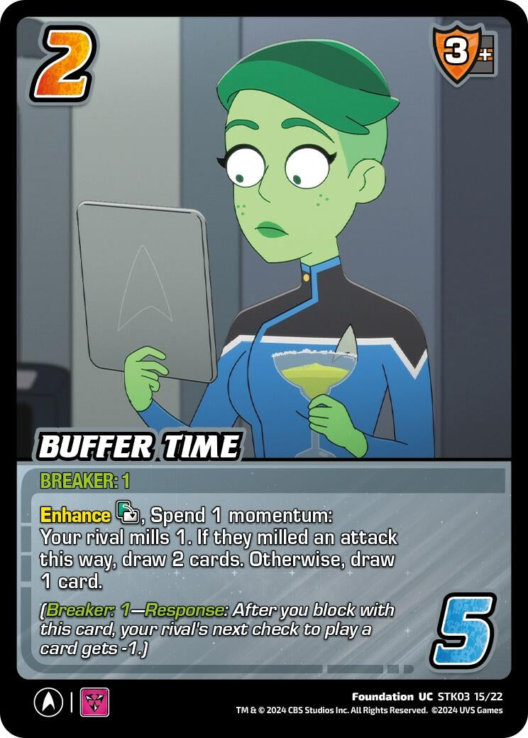 Buffer Time (31522) - UniVersus Single